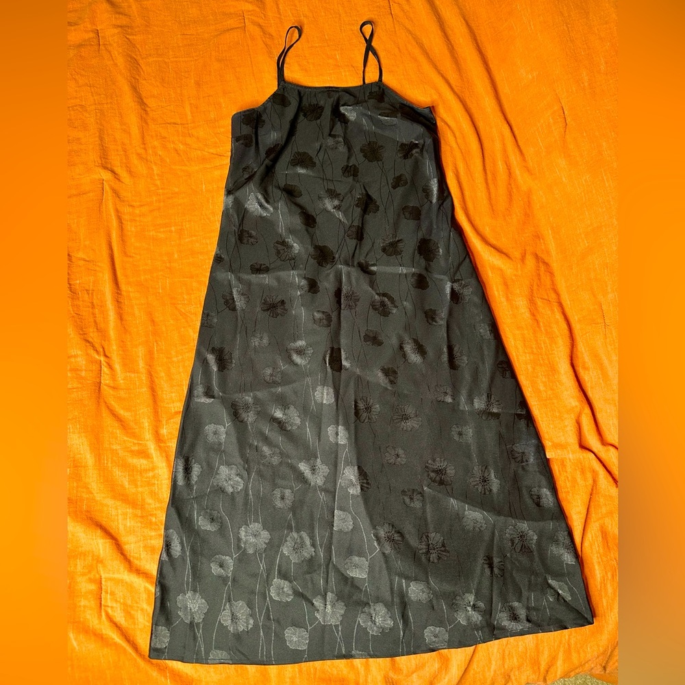 Black Silk Dress